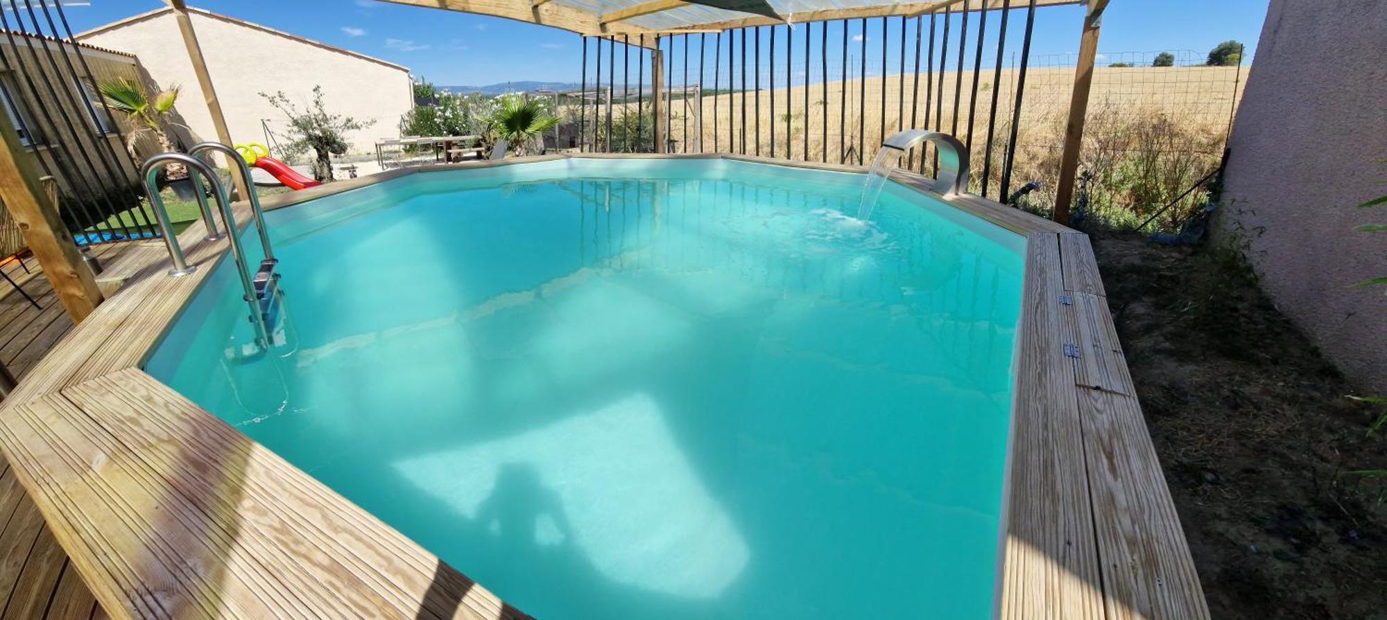 Villa Avec Piscine Sans Vis-A-Vis Caux-et-Sauzens Cameră foto